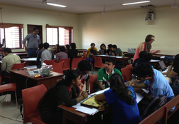 Sujoy mentoring 8 student groups